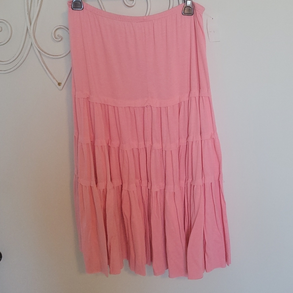 Long Flowy Full Ruffle Skirt - Picture 6 of 8